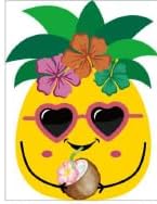 Pineapple Pinatas Bundle with a Blindfold and Bat, Decoration by Birchio