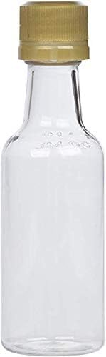 50 ml 120 Pack Round PET Clear Small Plastic Bottle - Image 5