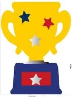 Trophy Pinatas Bundle with a Blindfold and Bat, Animal Theme Parties, by Birchio