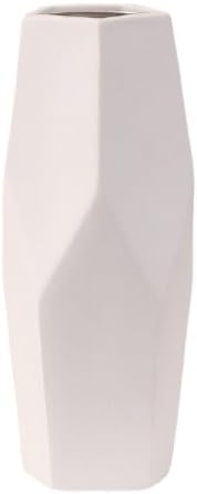 White Ceramic Vase – Modern Minimalist Flower Vase by Unknown