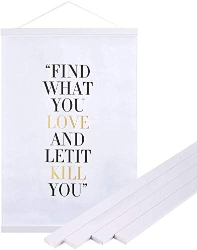 30x20 30x40 30x30 Poster Frame, Magnetic Light Wood Wooden Frame Hanger - Image 2