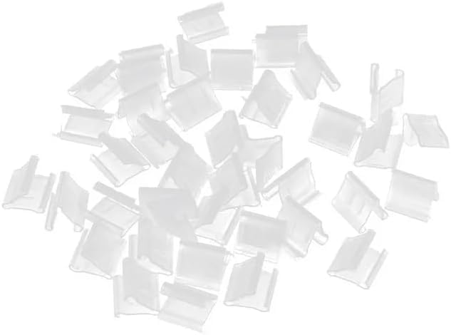 100Pcs Transparent Balloon V-shaped Clip Wedding Balloon Clip Creative Plastic by Unknown