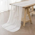12Pack 9ft Chiffon Table Runner 14x108 Inch Sheer Romantic Table Runner by flohar