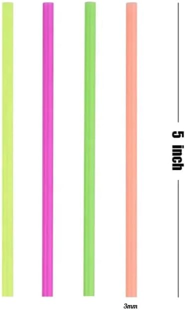 Neon Mini Sip Straws - Image 4