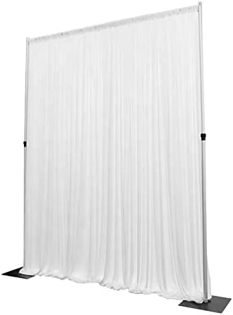 Portable Pipe and Drape Heavy Duty Backdrop Stand, ADJ Metal Frame and Heavy - Image 5