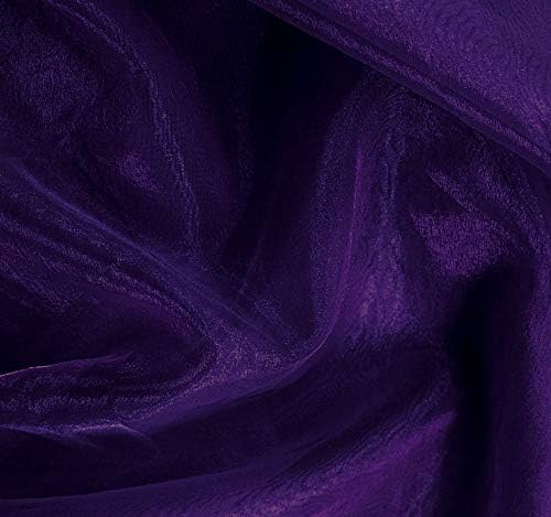 VDS Purple Organza Fabric, 45 Yards Continuous, 45” Wide, Wedding Party - Image 9