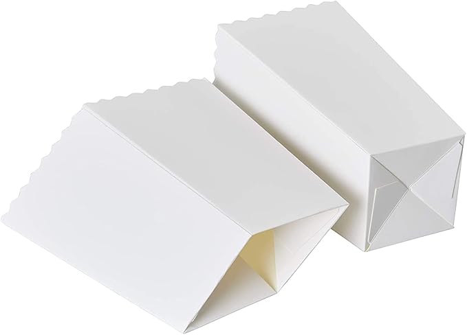 BLUE PANDA 100 Pack White Popcorn Boxes Bulk - Image 3