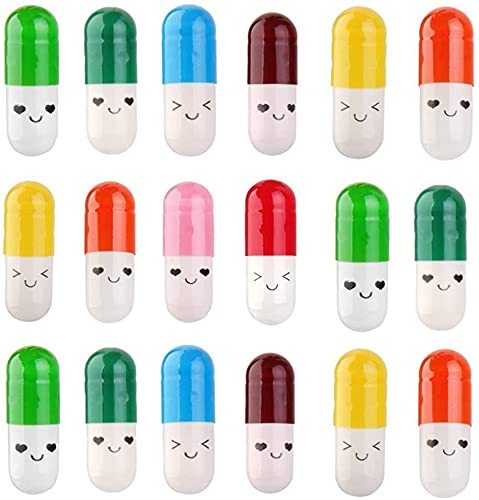 200 Pcs Tiny Love Message Capsule Letter in a Bottle Cute Love Friendship Half - Image 3