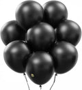 AFTERLOON® Biodegradable Balloons 50 pcs Pearlized Onyx Black 10 Inch, by AFTERLOON%C2%AE