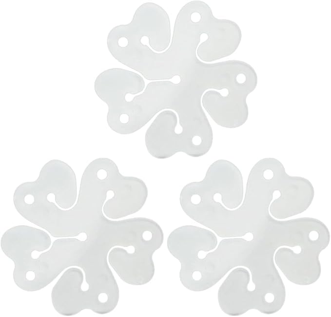 ROYALHOUSE Flower Balloon Clips Flower Shape Balloon Clips Holder 5 Balloon Clip - Image 5