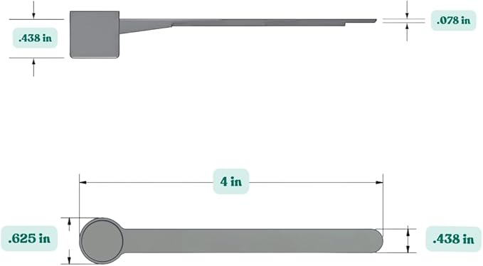 1.5 mL Long Handle Scoop for Measuring Coffee, Pet Food, Spices and Other Dry - Image 2