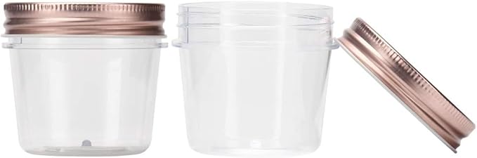 Novelinks 4 Ounce Clear Plastic Jars - Image 4
