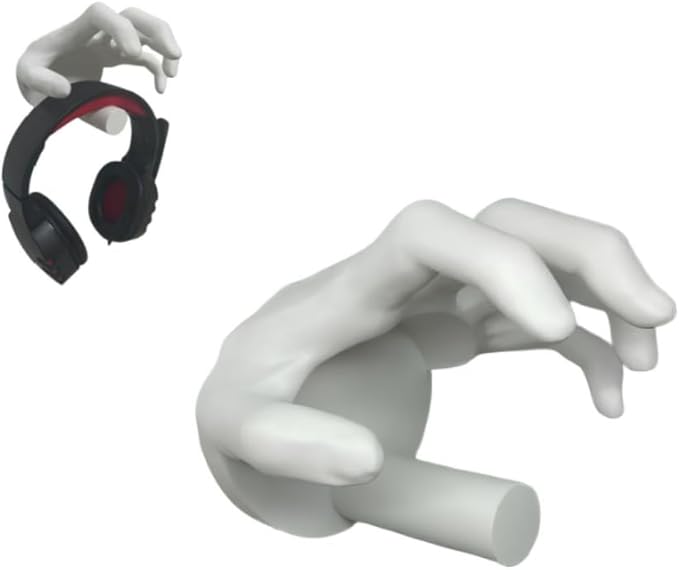 Gothic headphone stand, interesting headphone stand, 3D material headphone stand by EARLESSBEAR