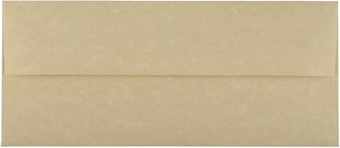 JAM PAPER #10 Business Parchment Envelopes by JAMPaper