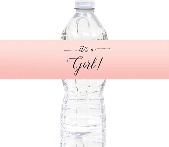 Andaz Press Blush Pink Rose Elegant Party Baby Shower Collection, Waterproof by AndazPress