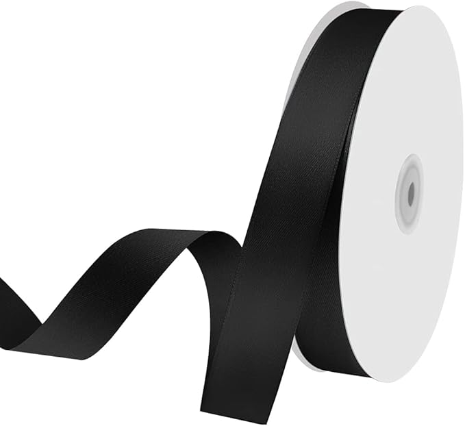 1" x 100 Yards Satin Ribbon by Quhora