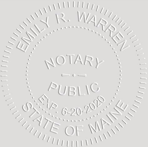 MaxMark Notary Seal Round Embosser - Image 3