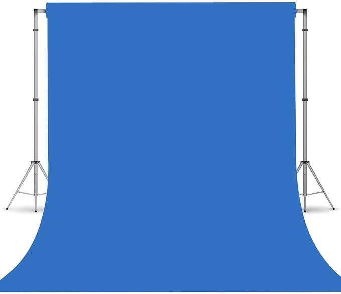 Royal Blue Backdrop, Photo Booth Portrait Photography Backdrops, Studio Blue by TERSUM
