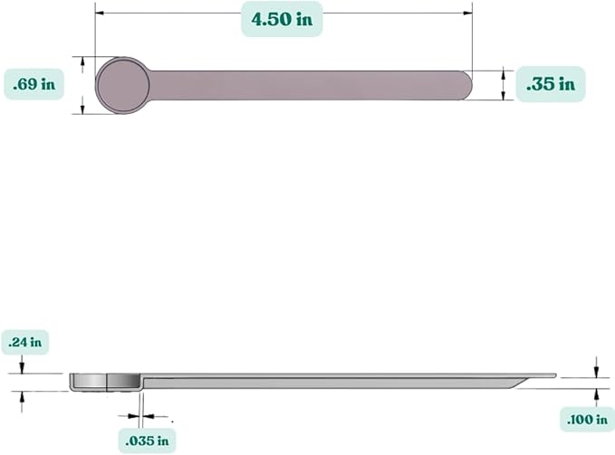 1 mL Long Handle Scoop for Measuring Coffee, Pet Food, Spices and Other Dry - Image 2