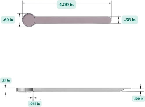 1 mL Long Handle Scoop for Measuring Coffee, Pet Food, Spices and Other Dry - Image 2