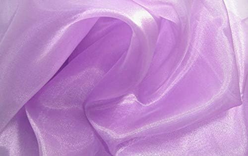 VDS Light Purple Organza Fabric, 25 Yards Continuous, 45” Wide, Wedding Party - Image 3