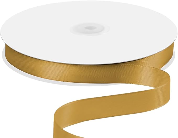5/8" x 100 Yards Satin Ribbon by Quhora