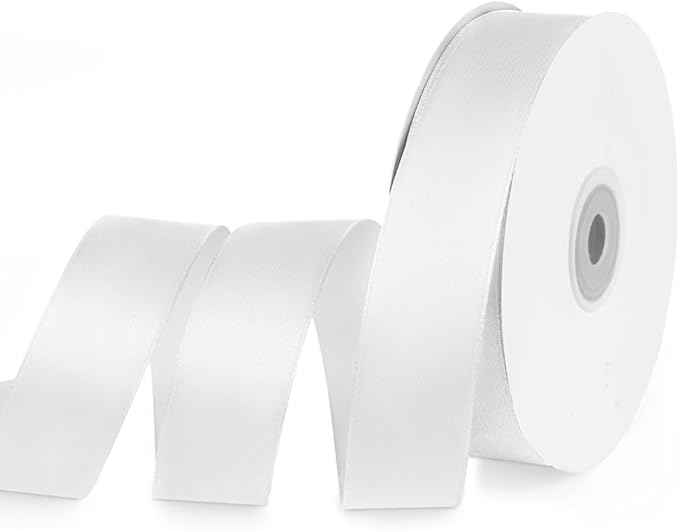 1" x 50 Yards Satin Ribbon by Quhora