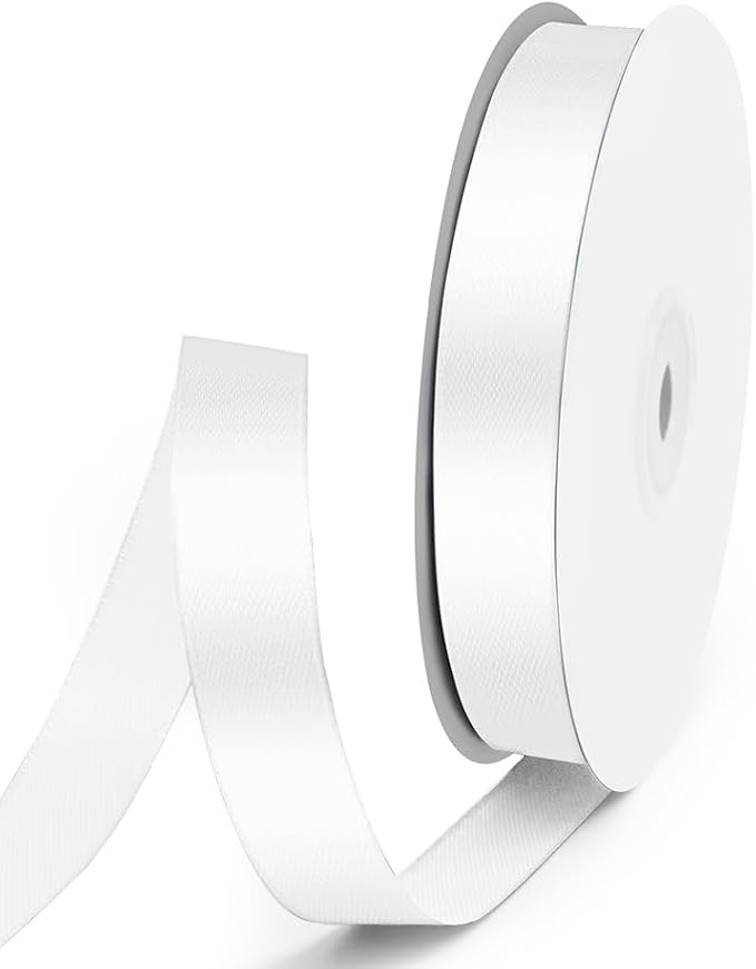 5/8" x 50 Yards Satin Ribbon by Quhora