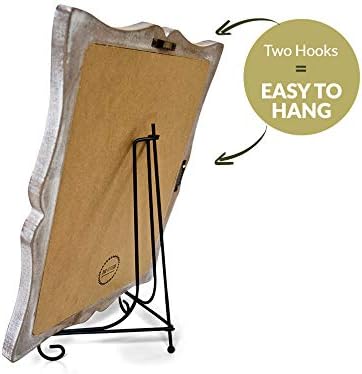 Small Chalkboard Sign with Easel + White Liquid Chalk Marker | Hanging or - Image 3
