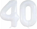GOER Number 40 Balloons for 40th Birthday Party Decorations, 42 Inch Jumbo Foil by GOER