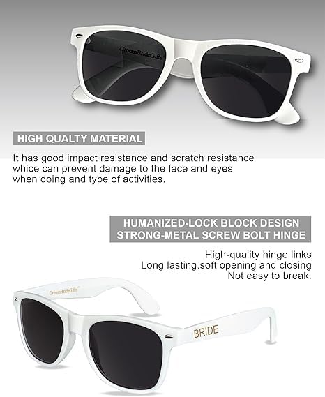 Bride and Groom Polarized Sunglasses - Image 4