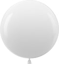 Bezente White Giant Balloons 36 Inch by Bezente