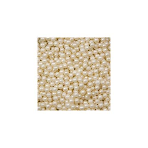 O'Creme Ivory Edible Sugar Pearls Cake Decorating Supplies by OCreme