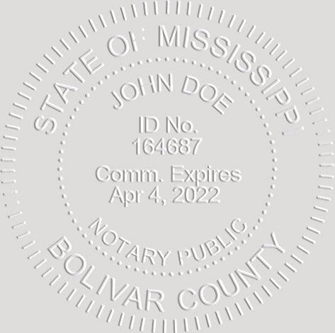 MaxMark Notary Seal Round Pink Embosser - Image 3