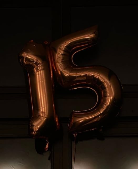Dark Brown Number 1 Balloon 40 inch, Number 1 Birthday Balloon - Image 7