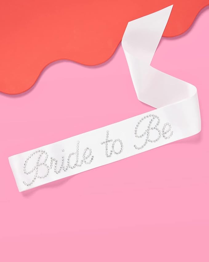 xo, Fetti Rhinestone Bride To Be Sash | Bachelorette Party Decorations - Image 2