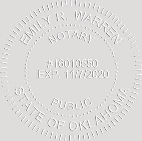 MaxMark Notary Seal Round Desk Embosser - Image 3