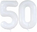 GOER Number 50 Balloons for 50th Birthday Party Decorations, 42 Inch Jumbo Foil by GOER
