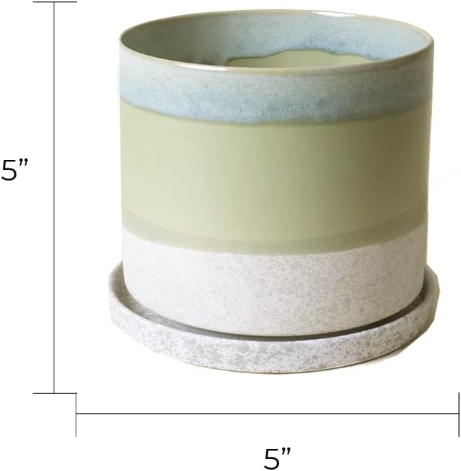 CHIVE ‘Minute’ Ceramic Planter Pot — Cute 5” Colorful Succulent Pots - Image 3