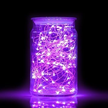 ANJAYLIA LED Fairy String Lights, 16.5Ft/5M 50leds Battery Operated String - Image 3