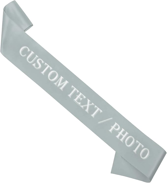 Custom Sash, Personalized Birthday Sash by Handmade