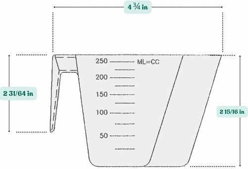 1 Cup Scoop for Measuring Coffee, Pet Food, Spices and Other Dry Goods - Image 2