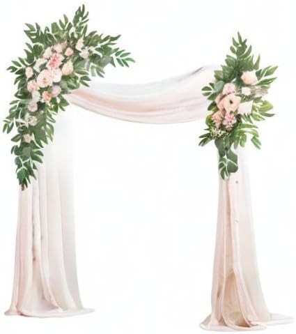 Artificial Arch Flowers Kit, Ceremony and Reception Background Rose Decoration - Image 7