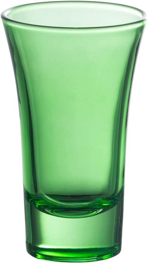 M&N HOME Green 2 Oz Shot Glasses, Heavy Base, Christmas Gift - Image 4