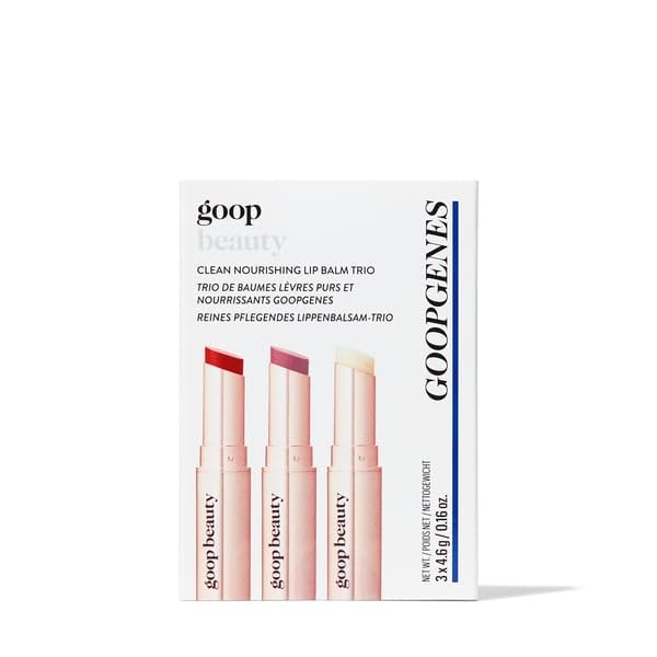 goop Beauty Lip Balm Trio | Clean Moisturizer - Image 3