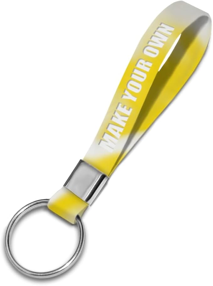 50 Personalized Silicone Keychains - Image 8