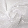 VDS White Organza Fabric, 75 Yards Continuous, 45” Wide, Wedding Party by VDS
