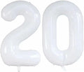 GOER Number 20 Balloons for 20th Birthday Party Decorations, 42 Inch Jumbo Foil by GOER