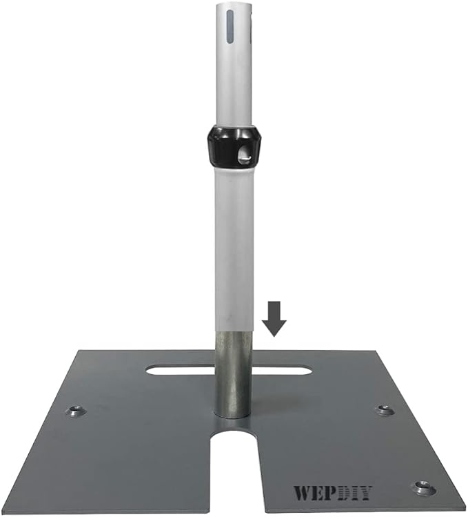 Portable Pipe and Drape Heavy Duty Backdrop Stand, ADJ Metal Frame and Heavy - Image 7