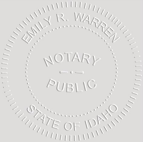 MaxMark Notary Seal Round Pink Embosser - Image 3